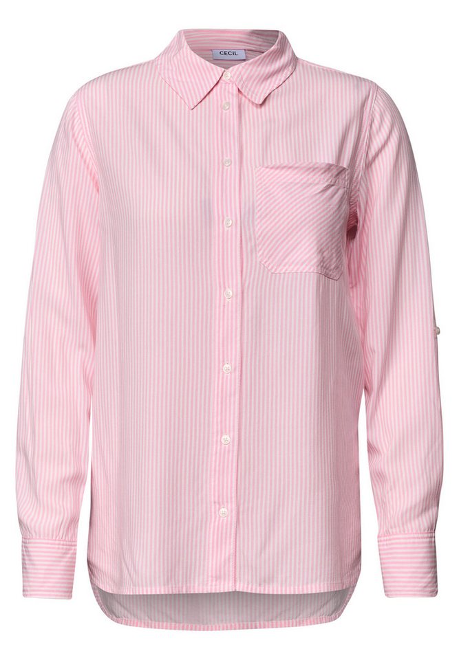 CECIL Klassische Bluse aus softer Viskose – Bild 4 von 5