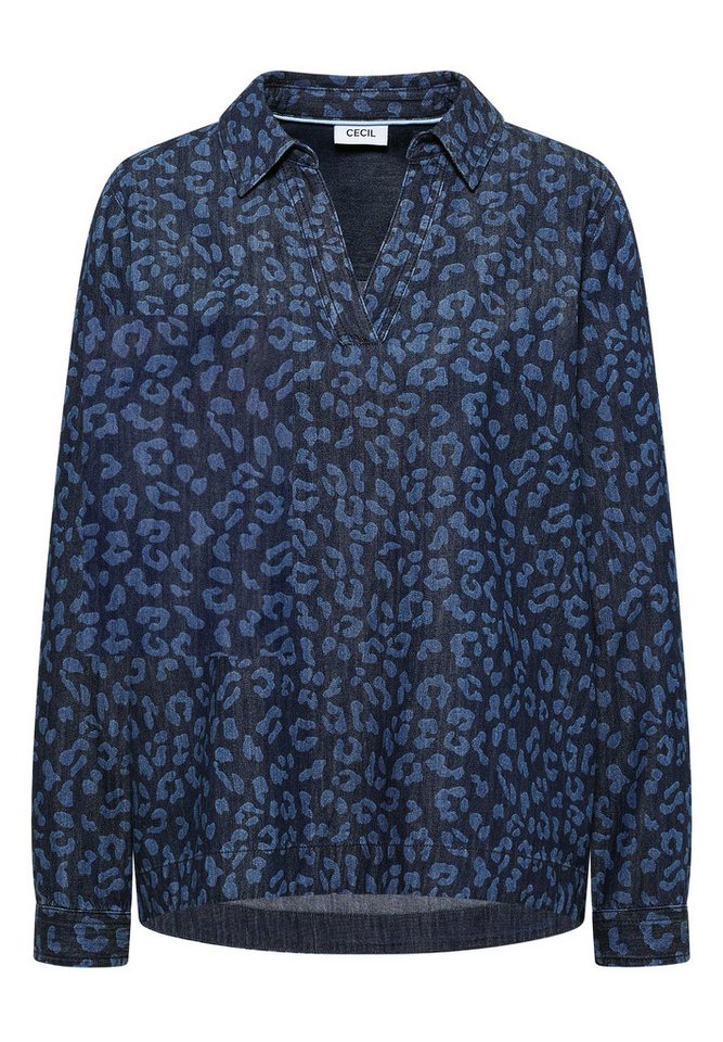 CECIL Klassische Bluse mit allover Print – Bild 4 von 5