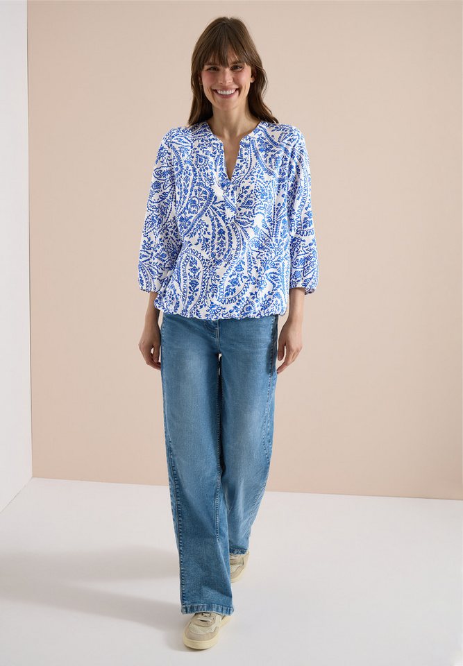 CECIL Klassische Bluse mit Glitzer-Details – Bild 3 von 5