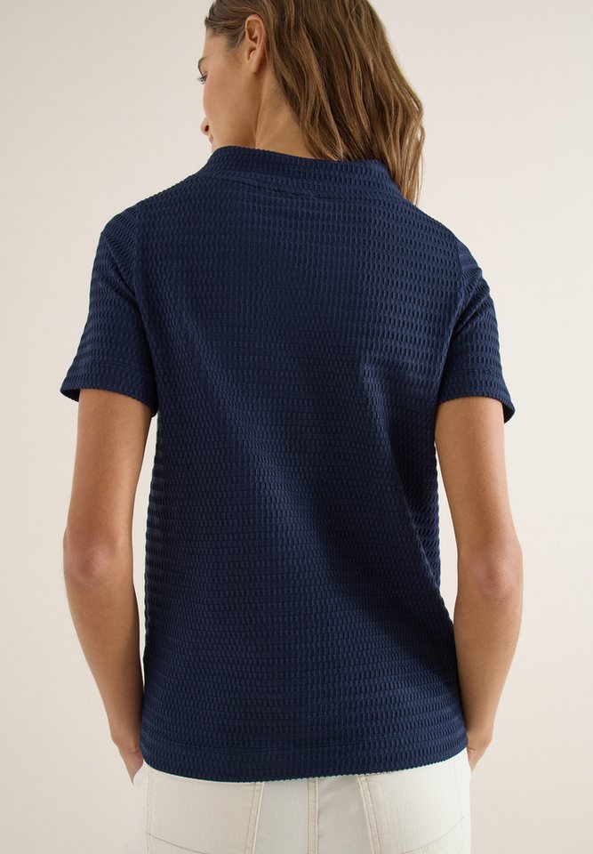 CECIL Kurzarmshirt in Two-Tone-Optik – Bild 2 von 5
