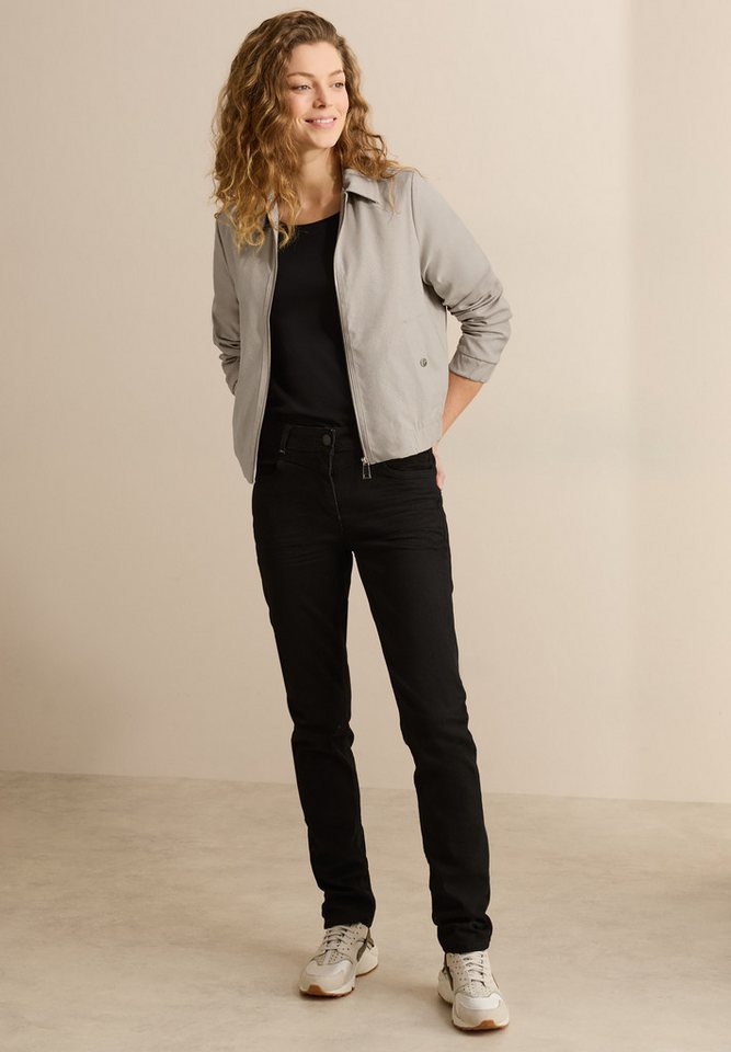 CECIL Kurzjacke in angenehmen Materialmix – Bild 4 von 5