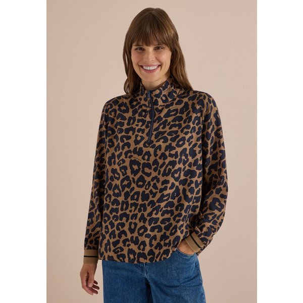 CECIL Langarmbluse im angesagten Leo-Look