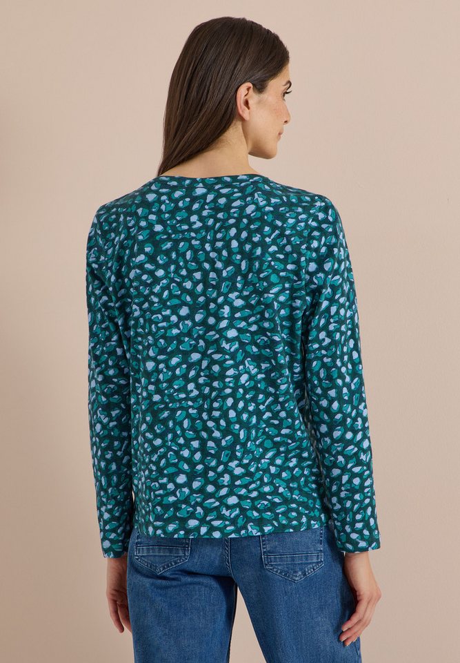 CECIL Langarmshirt aus reiner Baumwolle – Bild 2 von 5
