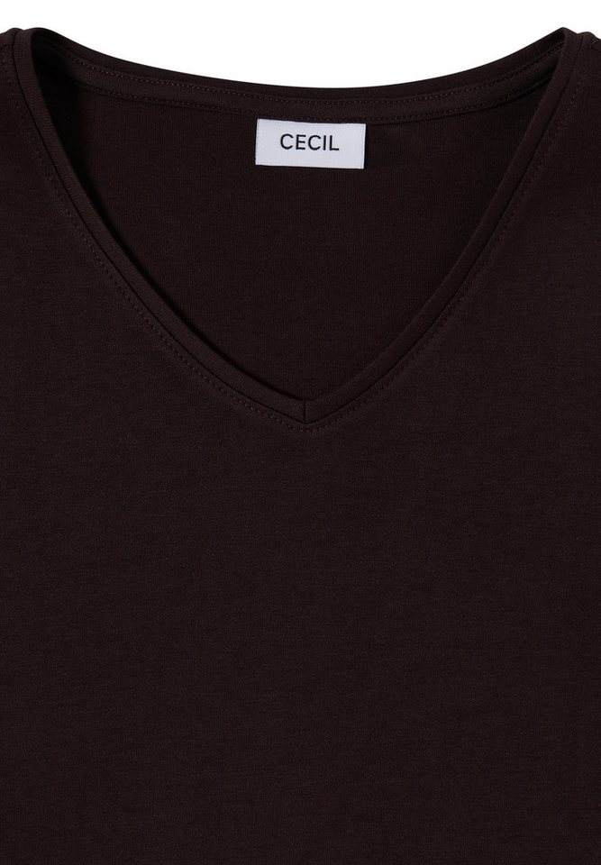 CECIL Langarmshirt aus reiner Baumwolle – Bild 5 von 5