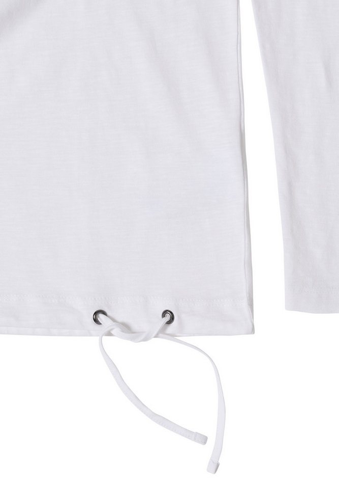 CECIL Langarmshirt aus reiner Baumwolle – Bild 5 von 5