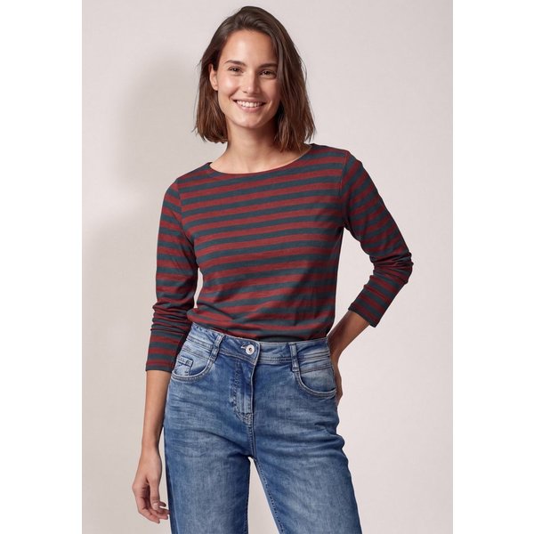 CECIL Langarmshirt aus reiner Baumwolle