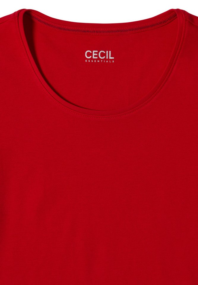 CECIL Langarmshirt aus reiner Baumwolle – Bild 5 von 5