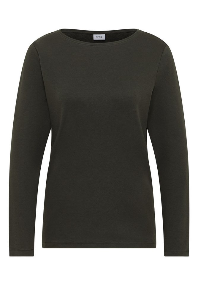 CECIL Langarmshirt aus reiner Baumwolle – Bild 5 von 5