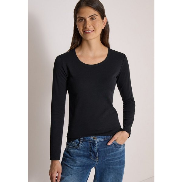 CECIL Langarmshirt aus reiner Baumwolle