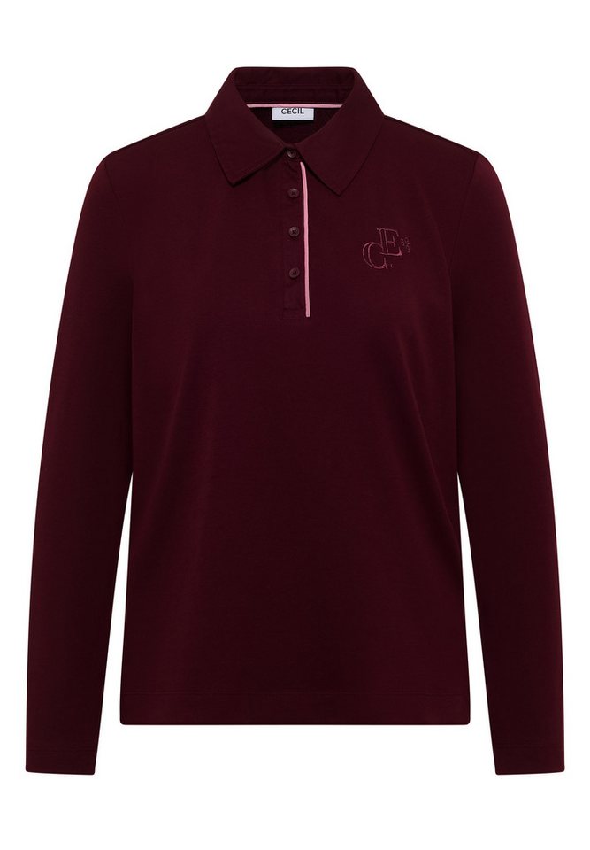 CECIL Langarmshirt aus reiner Baumwolle – Bild 4 von 5