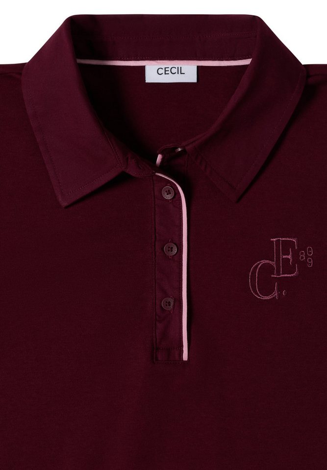 CECIL Langarmshirt aus reiner Baumwolle – Bild 5 von 5