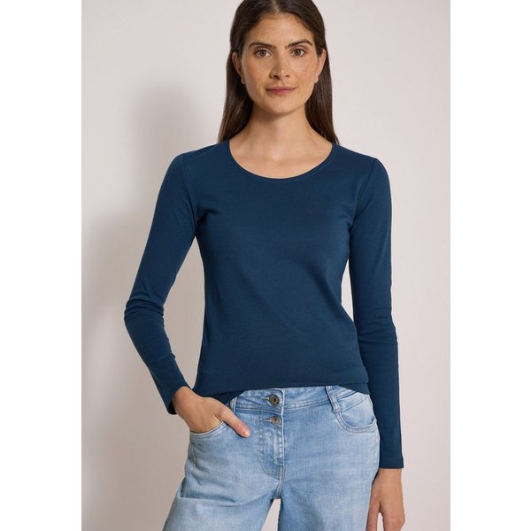 CECIL Langarmshirt aus reiner Baumwolle