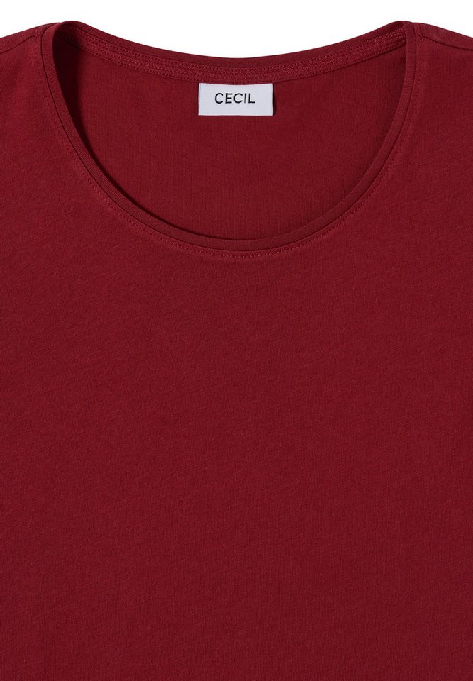 CECIL Langarmshirt aus reiner Baumwolle – Bild 5 von 5