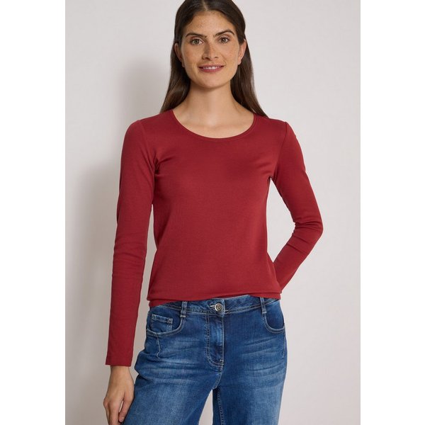 CECIL Langarmshirt aus reiner Baumwolle