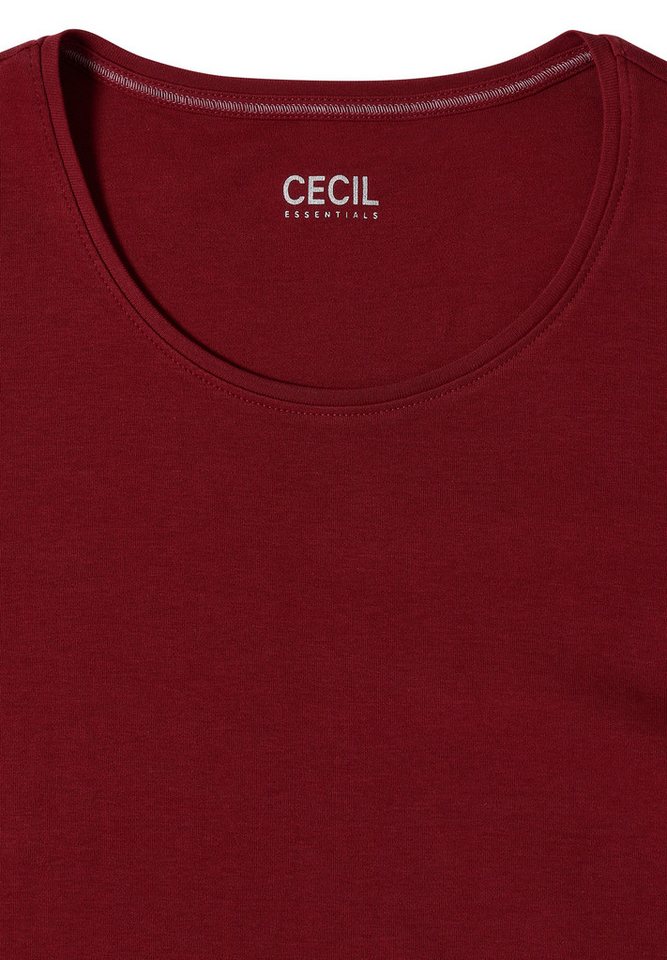 CECIL Langarmshirt aus reiner Baumwolle – Bild 5 von 5