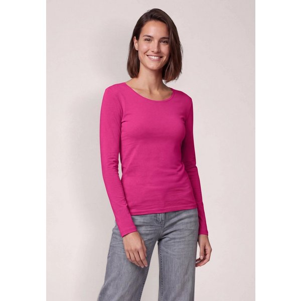 CECIL Langarmshirt aus reiner Baumwolle