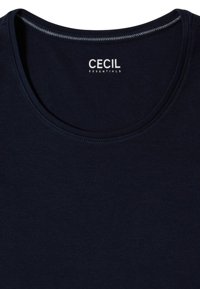 CECIL Langarmshirt aus reiner Baumwolle – Bild 5 von 5