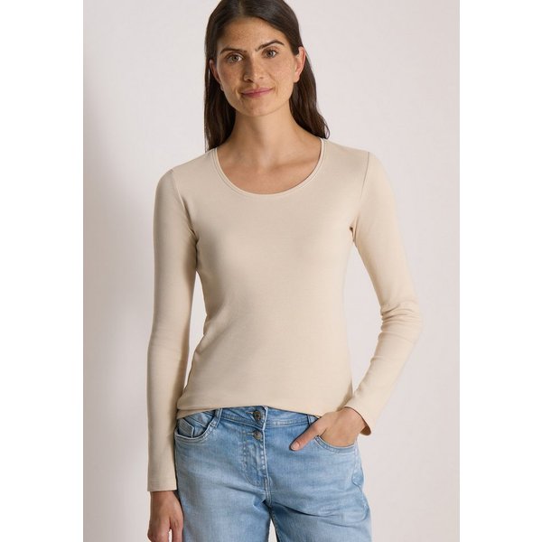 CECIL Langarmshirt aus reiner Baumwolle
