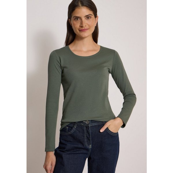 CECIL Langarmshirt aus reiner Baumwolle