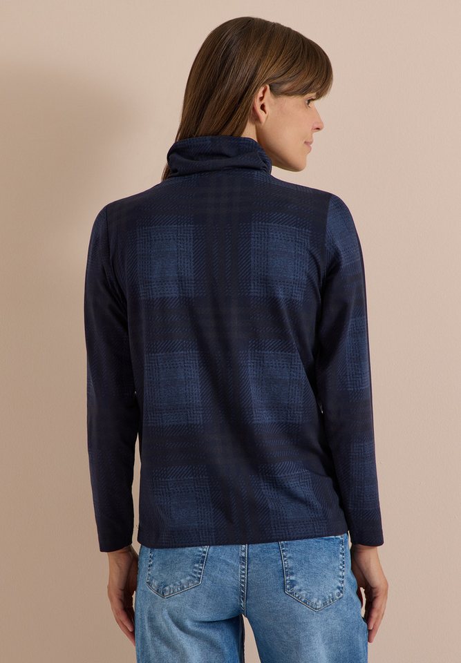 CECIL Langarmshirt aus softem Materialmix – Bild 2 von 5