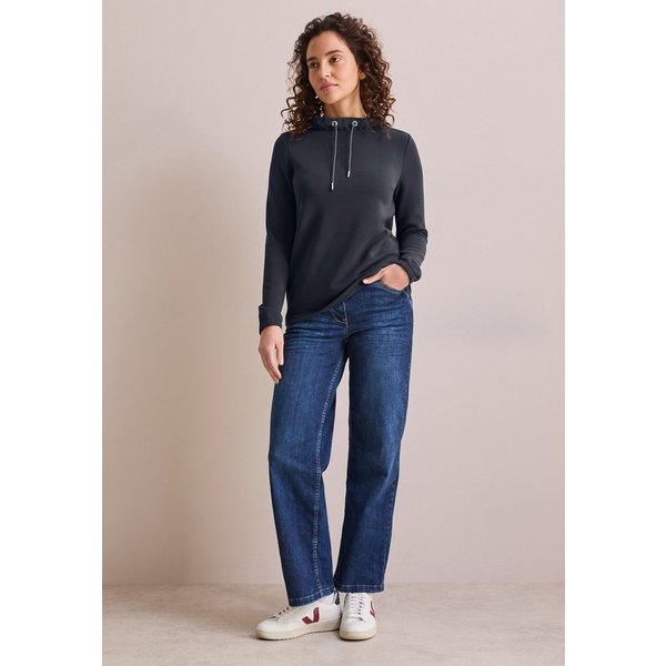 CECIL Langarmshirt aus softem Materialmix