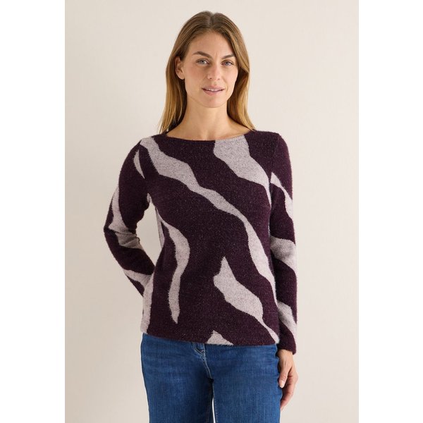 CECIL Langarmshirt aus softem Materialmix