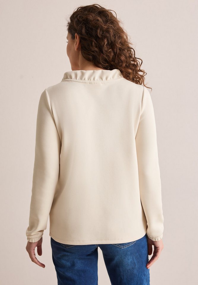CECIL Langarmshirt aus softem Materialmix – Bild 2 von 5