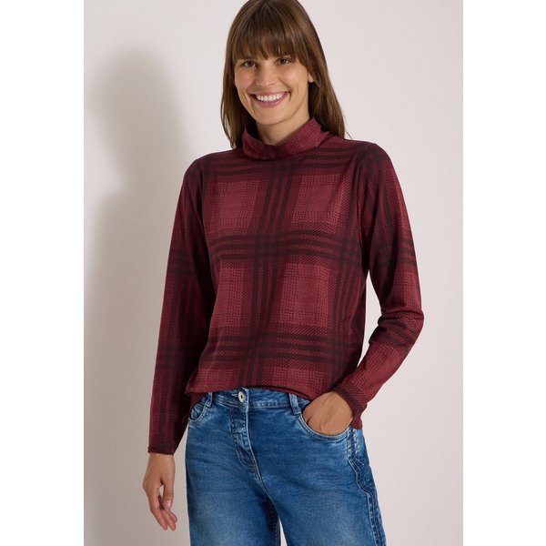 CECIL Langarmshirt aus softem Materialmix