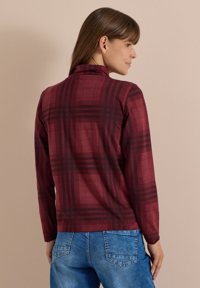 CECIL Langarmshirt aus softem Materialmix – Bild 2 von 5