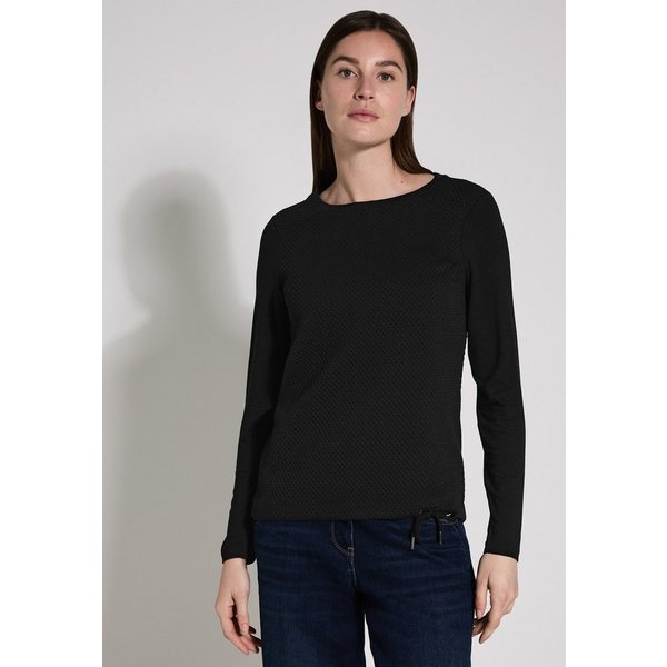 CECIL Langarmshirt aus strecthigem Viskosematerial