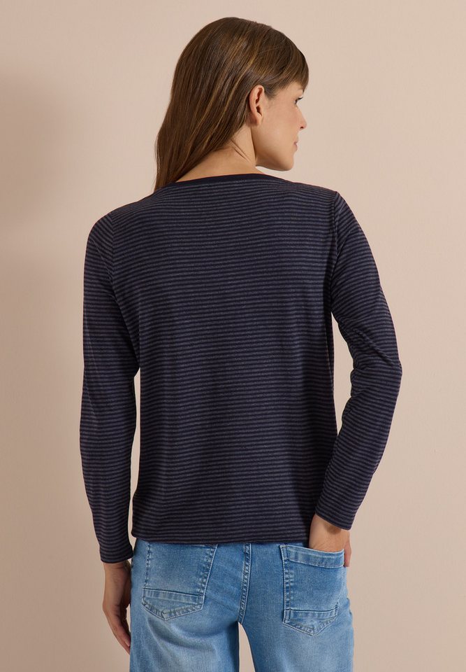 CECIL Langarmshirt im soften Baumwoll-Mix – Bild 2 von 5