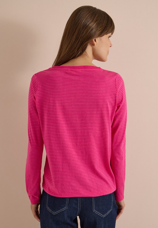 CECIL Langarmshirt im soften Baumwoll-Mix – Bild 2 von 5