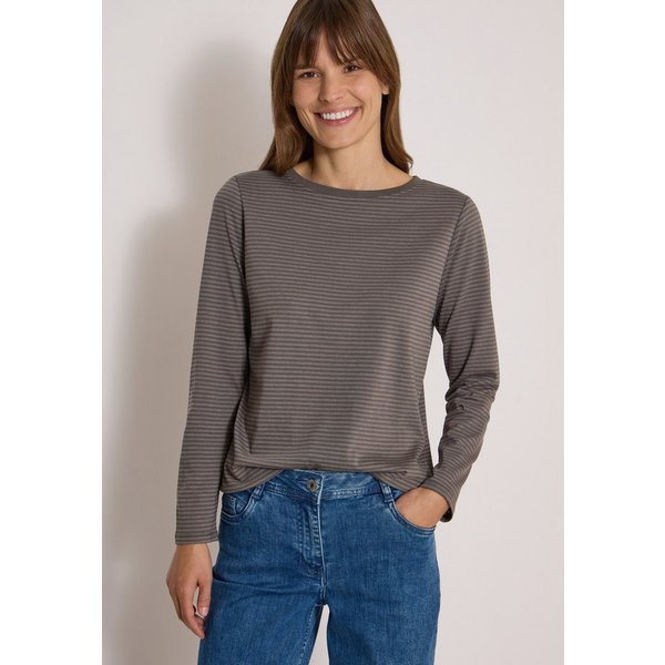 CECIL Langarmshirt im soften Baumwoll-Mix