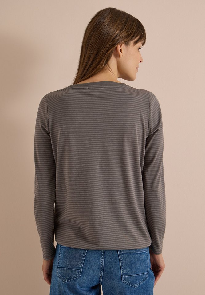 CECIL Langarmshirt im soften Baumwoll-Mix – Bild 2 von 5