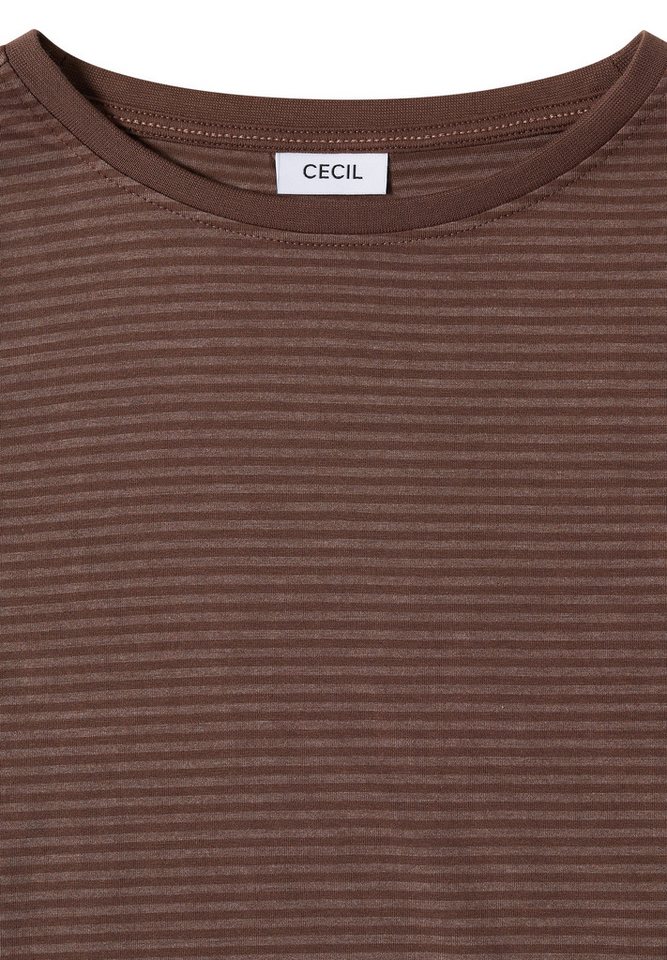 CECIL Langarmshirt im soften Baumwoll-Mix – Bild 5 von 5