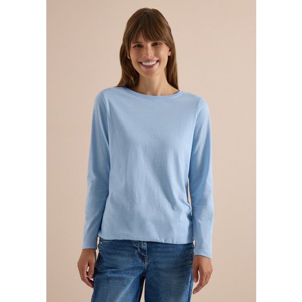 CECIL Langarmshirt im soften Baumwoll-Mix