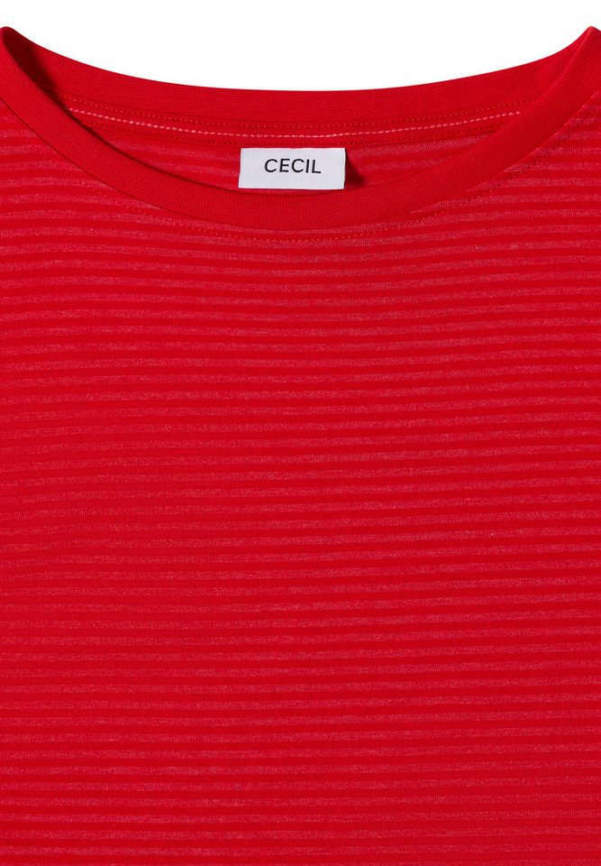 CECIL Langarmshirt im soften Baumwoll-Mix – Bild 5 von 5