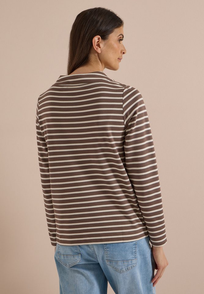 CECIL Langarmshirt im Streifendesign – Bild 2 von 5