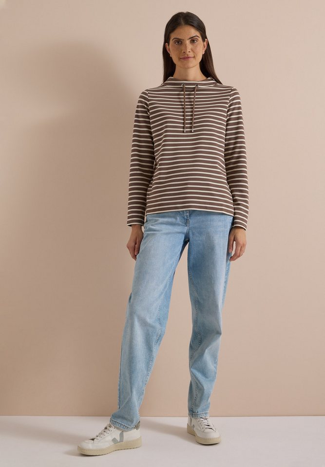 CECIL Langarmshirt im Streifendesign – Bild 3 von 5