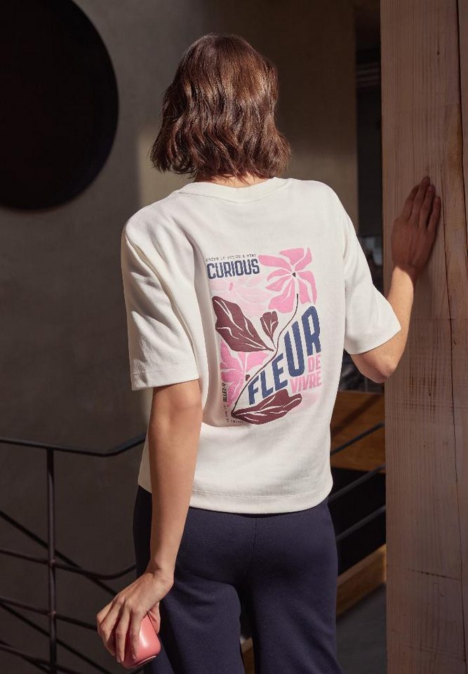 CECIL Langarmshirt Kurzarm Sweatshirt mit Backprint – Bild 2 von 5