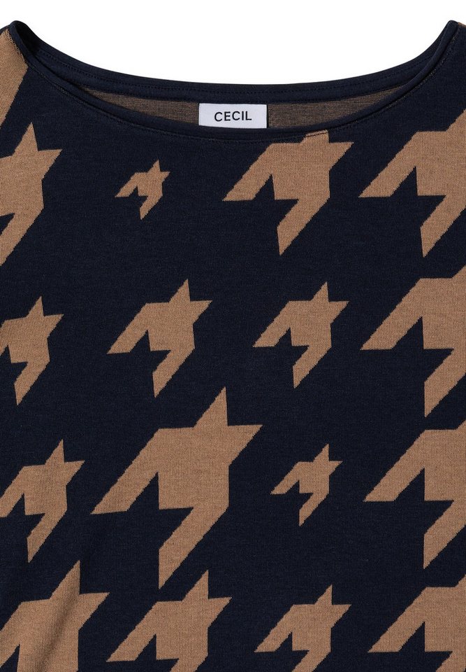 CECIL Langarmshirt mit Elastiksaum und Tunnelzug – Bild 5 von 5
