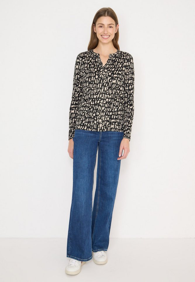 CECIL Langarmshirt mit grafischem Muster – Bild 4 von 5