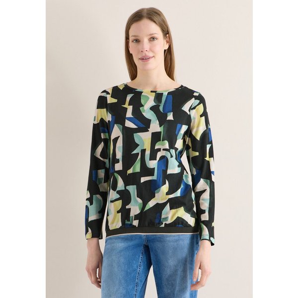 CECIL Langarmshirt mit grafischem Muster