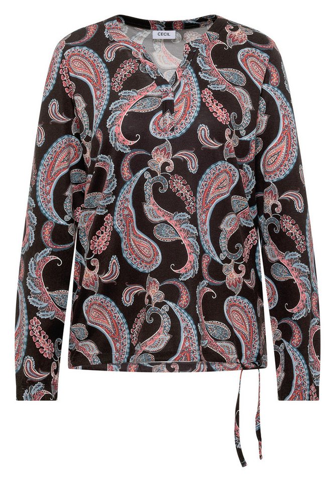 CECIL Langarmshirt mit Knotendetail – Bild 4 von 5