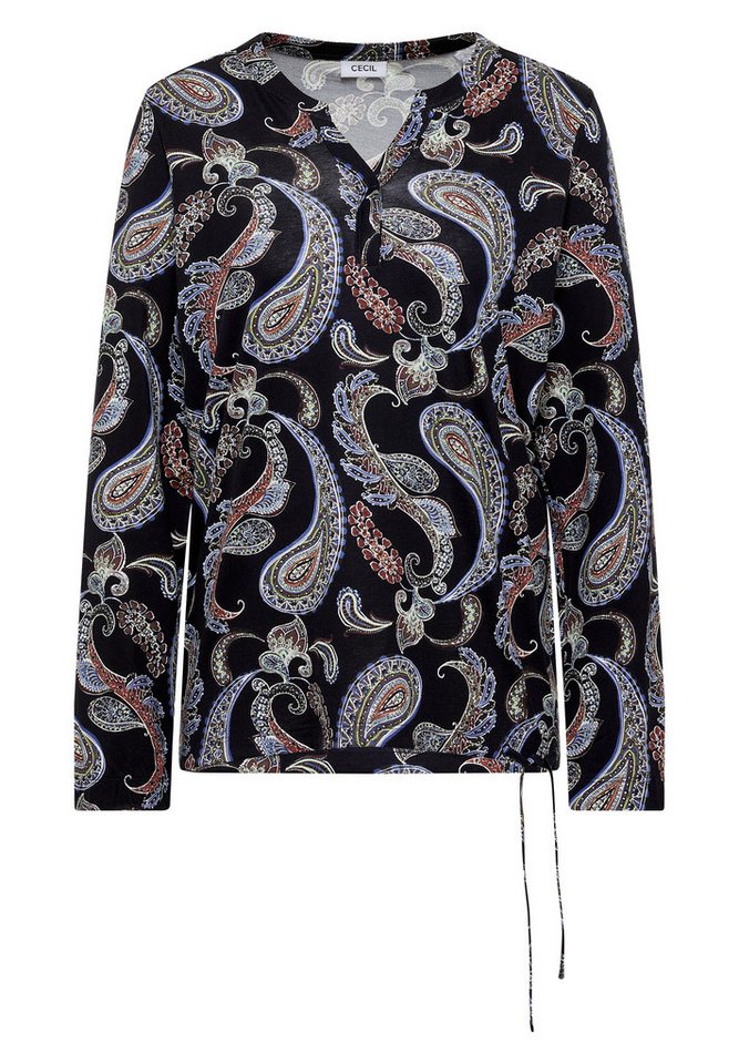 CECIL Langarmshirt mit Knotendetail – Bild 4 von 5