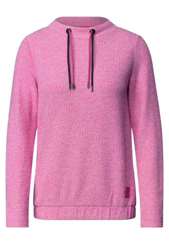 CECIL Langarmshirt mit Rippstrick-Struktur – Bild 4 von 5