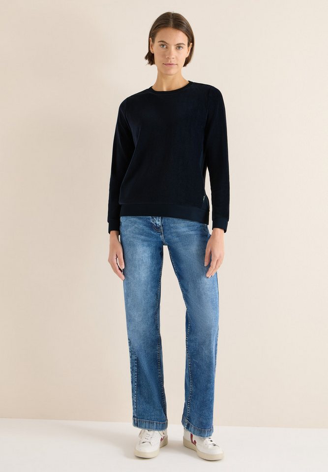 CECIL Langarmshirt mit Rundhalsausschnitt – Bild 4 von 5