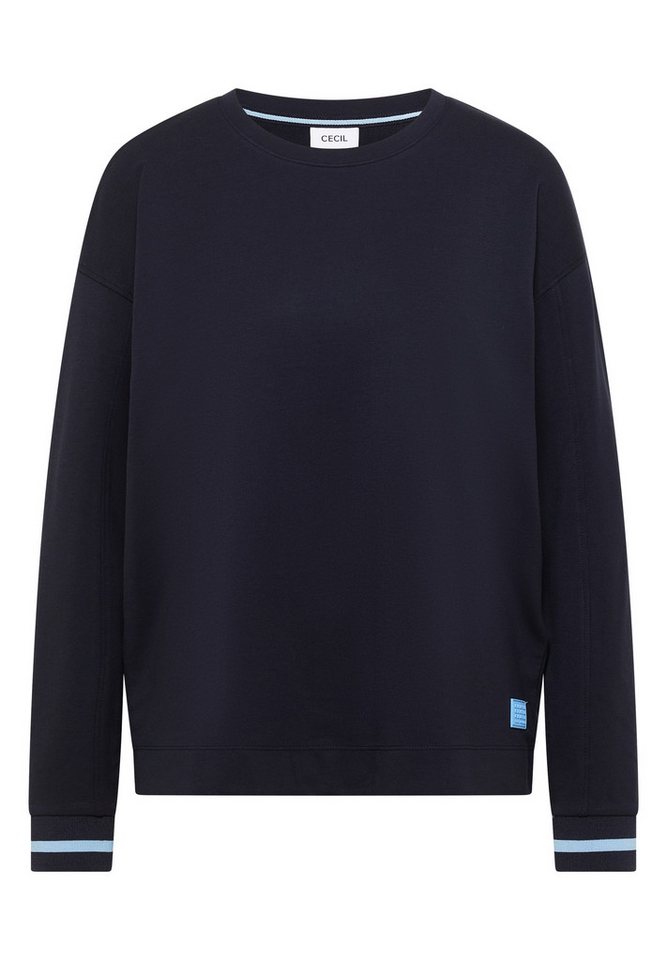 CECIL Langarmshirt mit Rundhalsausschnitt – Bild 4 von 5