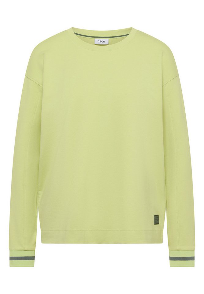 CECIL Langarmshirt mit Rundhalsausschnitt – Bild 4 von 5