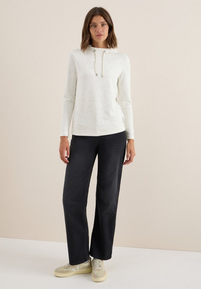 CECIL Langarmshirt mit Struktur-Muster – Bild 4 von 5